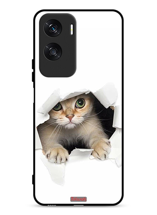 Tolwak Honor X50i 5G Protective Case Cover Cat Appearing - Image 1
