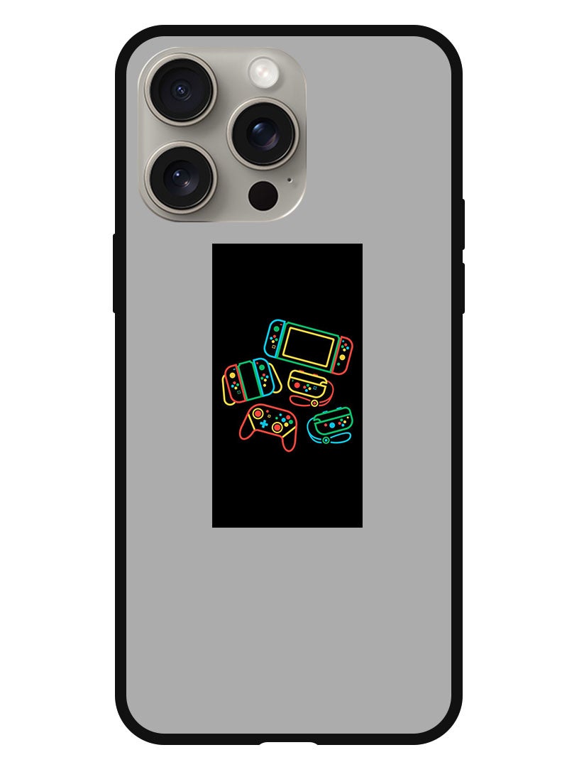 Theodor Protective Case Anti Scratch Shock Proof Bumper Cover For iPhone 15 Pro Max Nintendos - Image 1