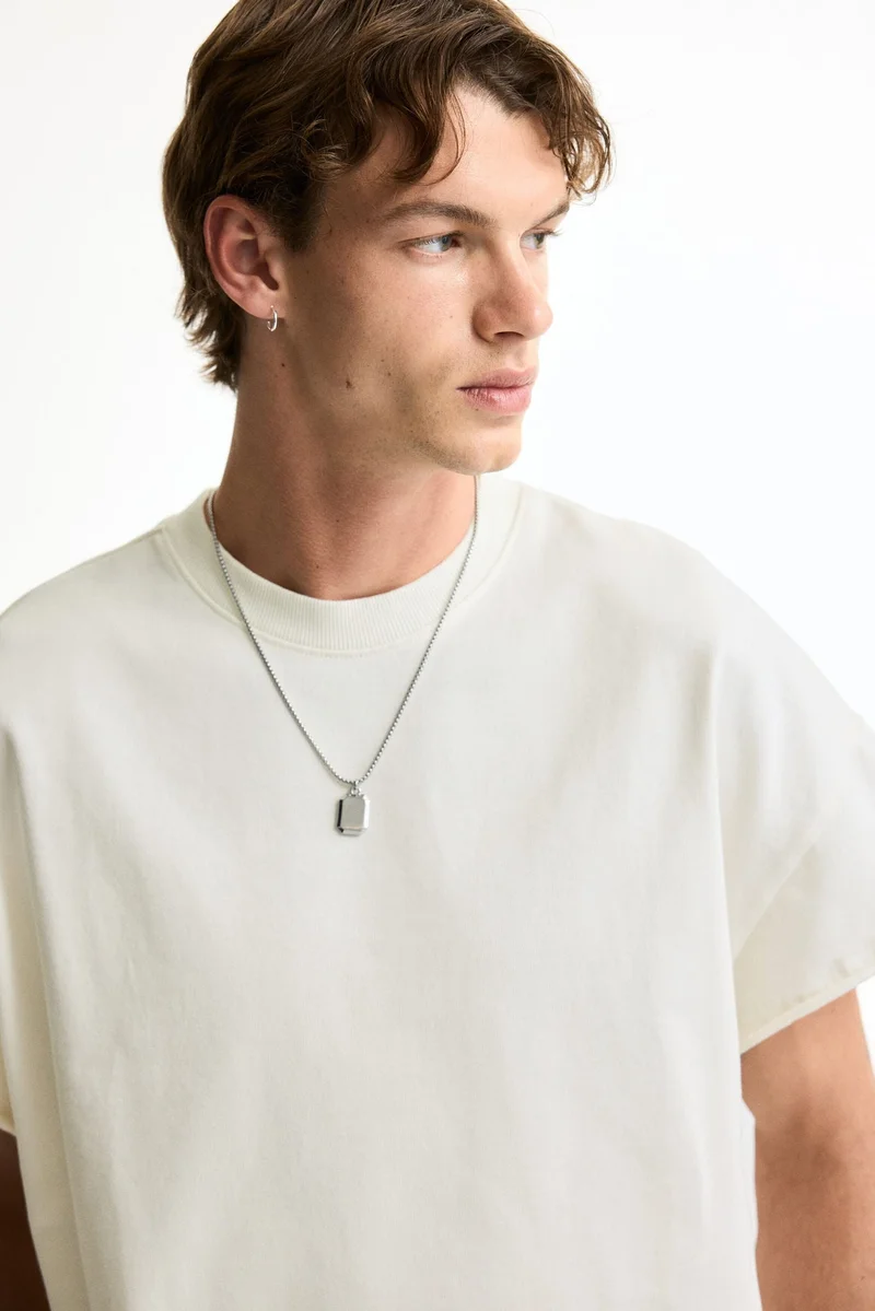 H&M Oversized Fit Cotton T-shirt
