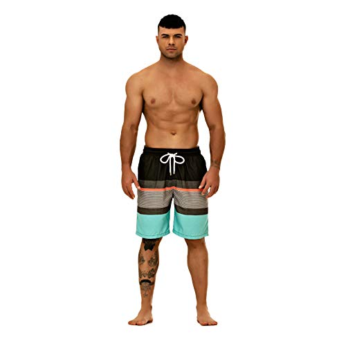 KAILUA SURF Big and Tall Mens Swim Trunks, 9" Mens Designer Bathing Suit Boardshorts - Image 2