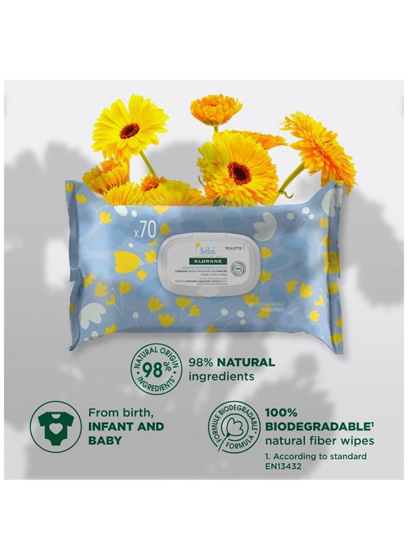 Cleansing Baby wipes with soothing Calendula 70 count - pzsku/Z410216EBC028F53CAC03Z/45/_/1645954926/a129a1d0-375c-4076-aaeb-99012d7895e0