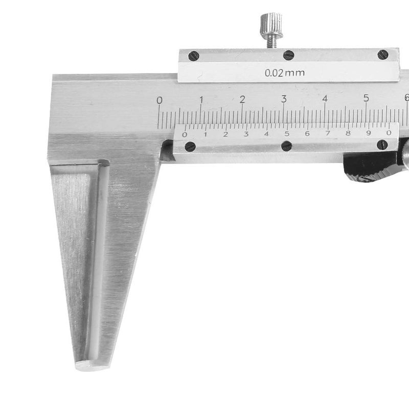 فرجار الفولاذ المقاوم للصدأ 0-150 ملم مع قرص قياس لأخذ قياسات الأخاديد الداخلية - Image 4