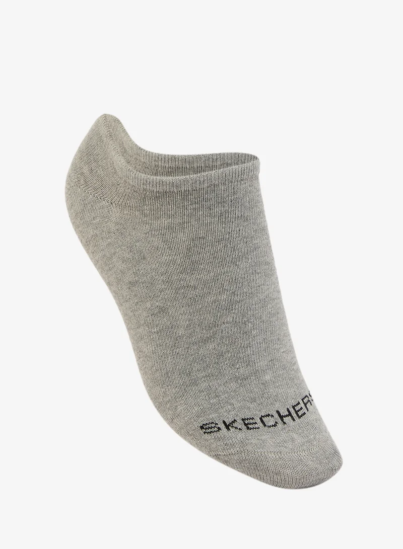 Skechers  3 Pack Non-Terry No-Show Socks for Women | Best Price UAE