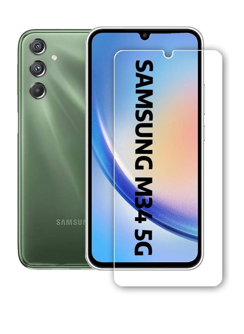 ZOOMEE - 9H Hardness Tempered Glass Screen Protector For Samsung Galaxy M34 5G - Image 1
