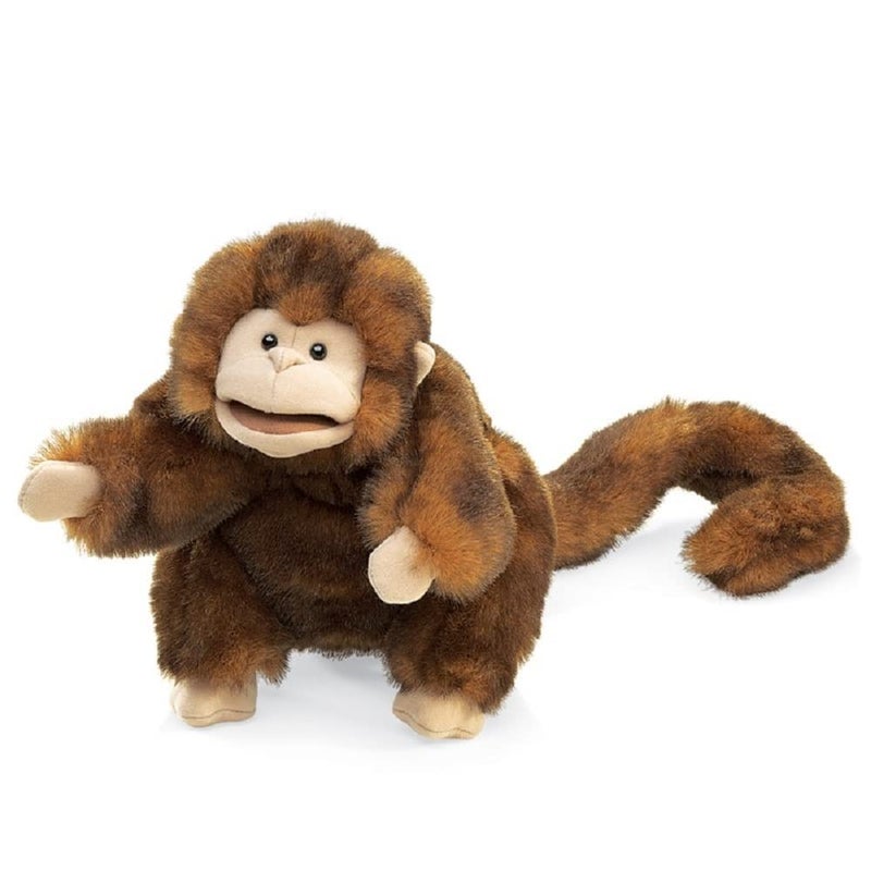 Folkmanis Monkey Hand Puppet - Image 1
