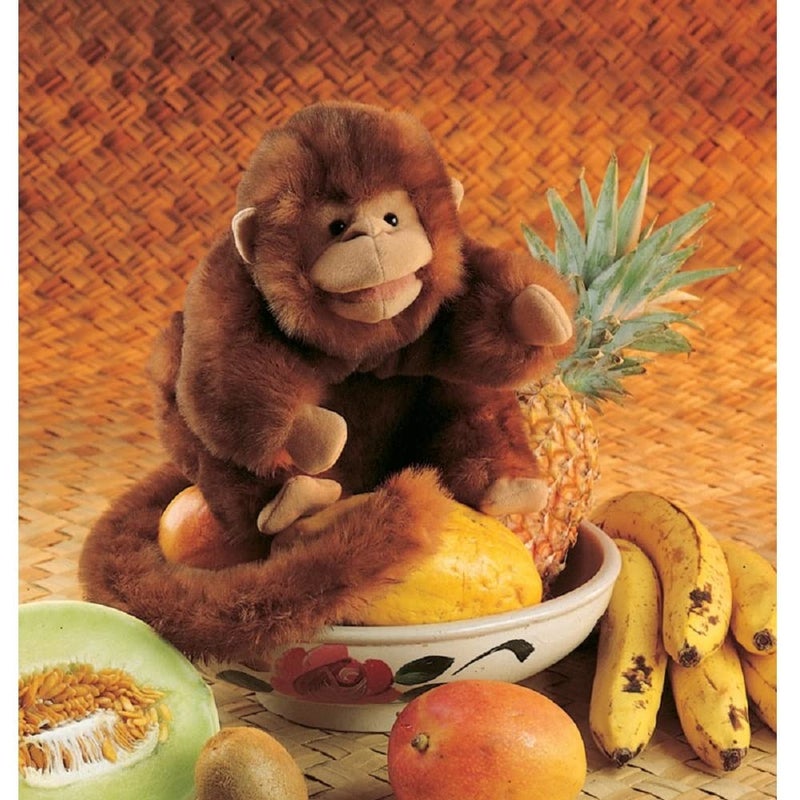 Folkmanis Monkey Hand Puppet - Image 3
