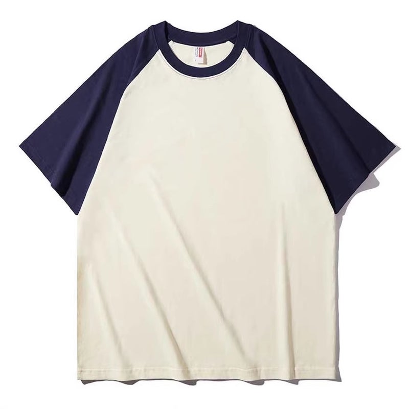 American Heavyweight Cotton Raglan Short Sleeve T-Shirt - Image 3