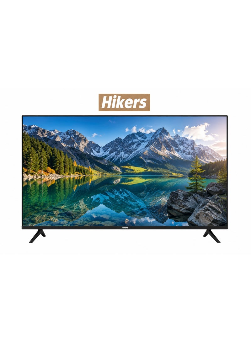 Hikers 50 Inch Smart DLED TV Full HD 1920 x 1080 Frameless Black HIKT-50S3 - Image 1