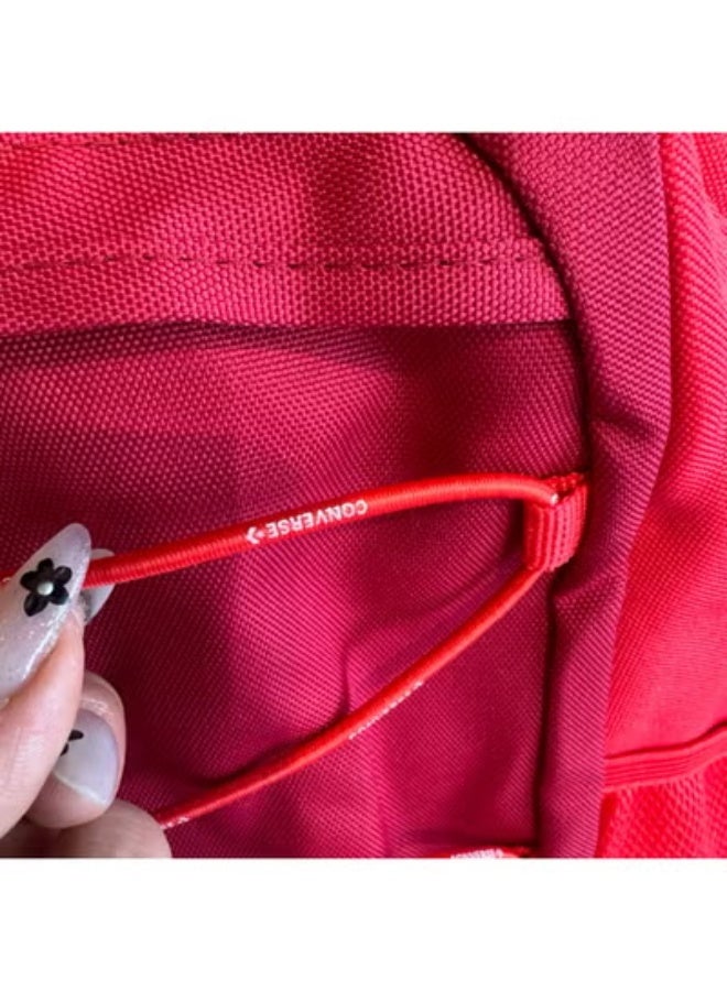 CONVERSE Burgundy Color - Blocking Backpack, featuring Classic Straps + Streetwear Brand DNA - Image 4