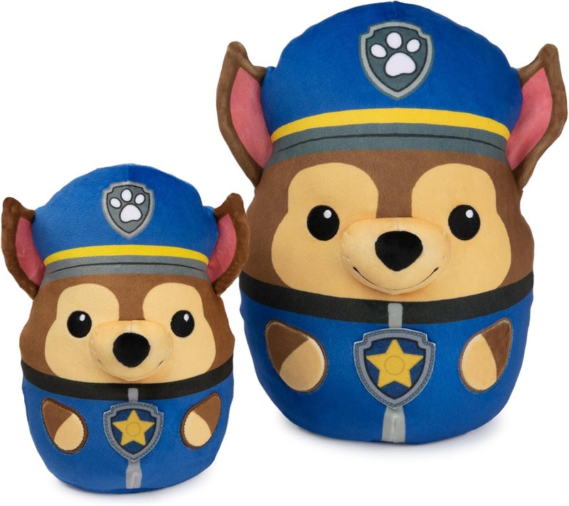 GUND Paw Patrol Trend Squishy Chase, 30 cm, High-Quality Plush Toy and Cuddly Cushion in One, Gift for Children from 1 Year - Image 5