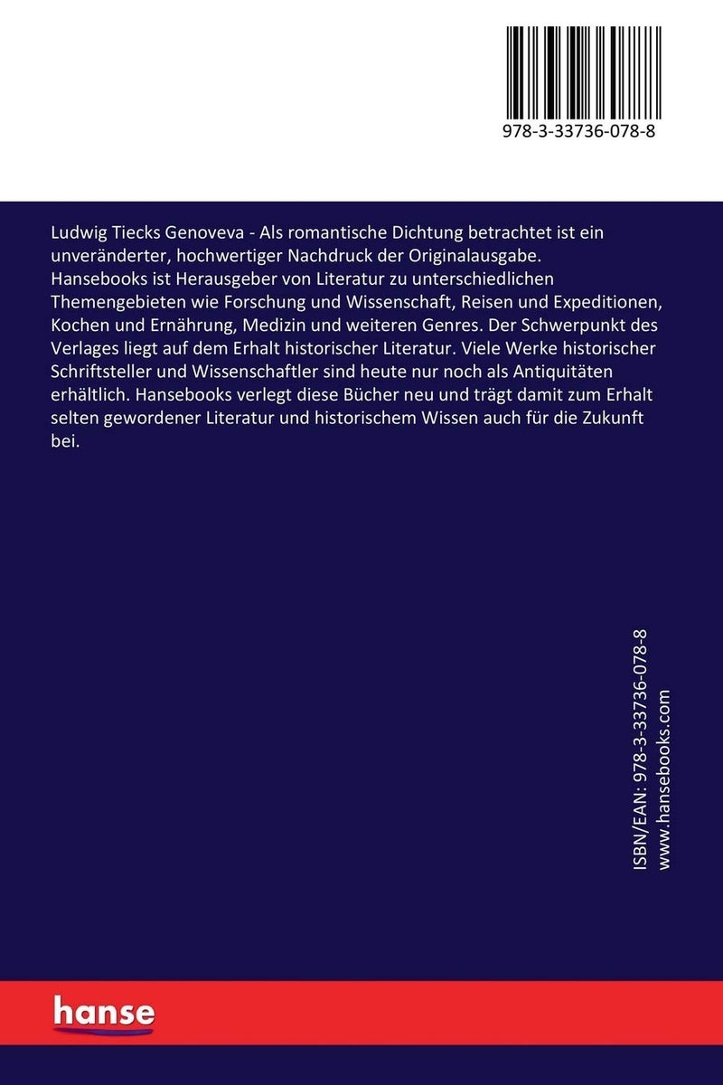 Ludwig Tiecks Genoveva: Als romantische Dichtung betrachtet  - Image 2