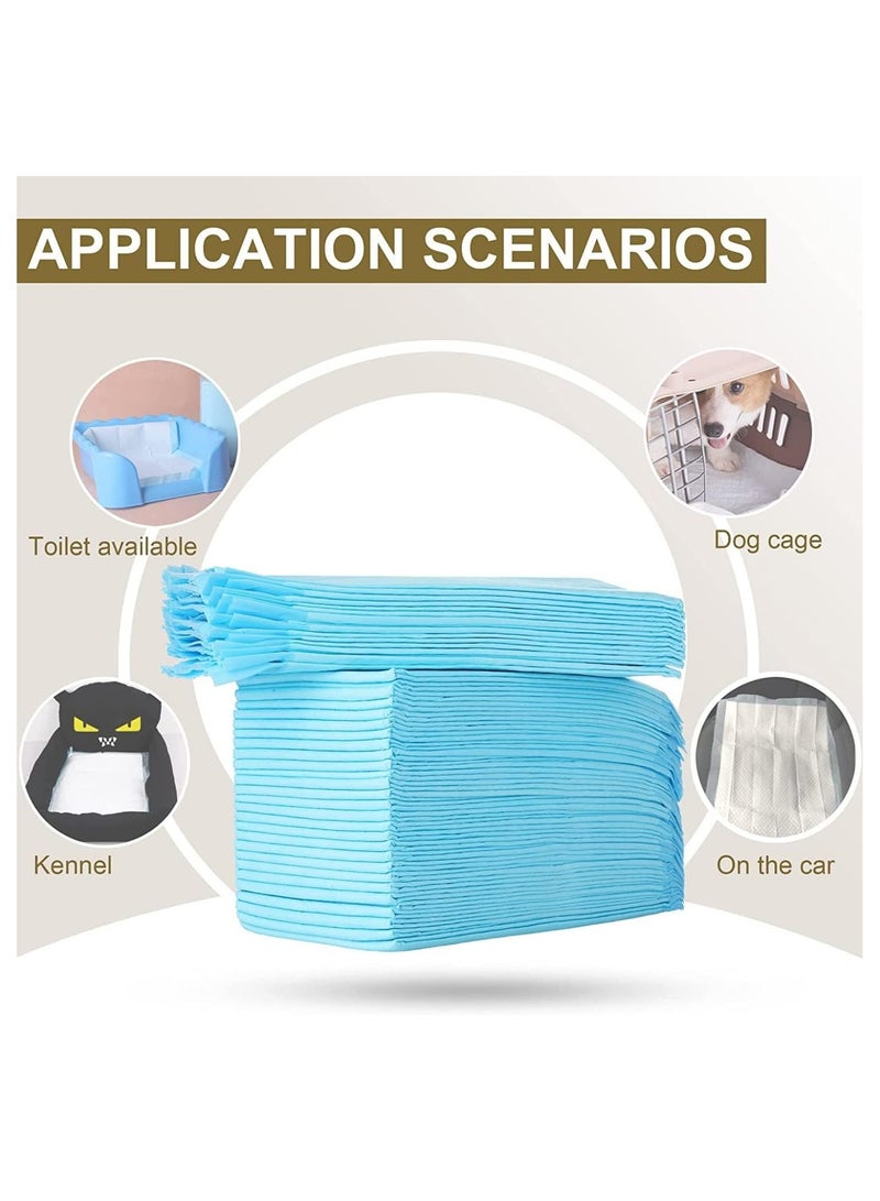MahMir Disposable Absorbent Quick Drying Leak-Proof Pee Pads, Disposable Training Pads For Pets with 5 Highly Absorbent Layers, Puppy Pads For Potty Training For Pets 60X60cm, Pack of 40 Pieces - Image 4