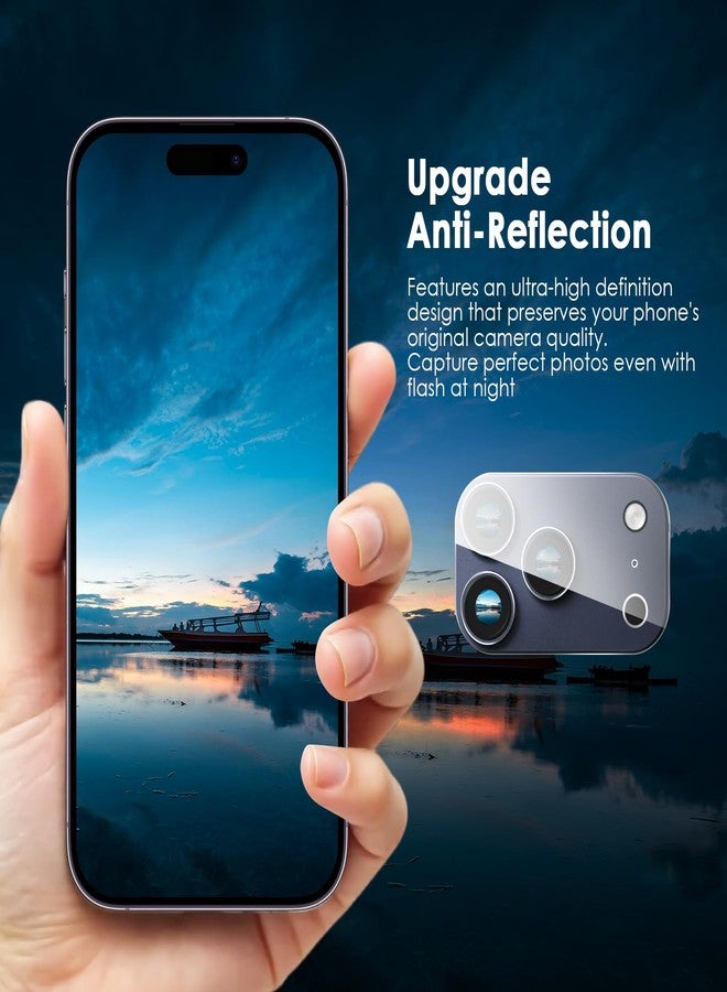 FanTEK Camera Lens Protector for iPhone 17 Pro Max, 9H Tempered Glass Camera Screen Cover, Ultra HD Clear Acrylic Full Coverage Guard, Case Friendly - Image 5