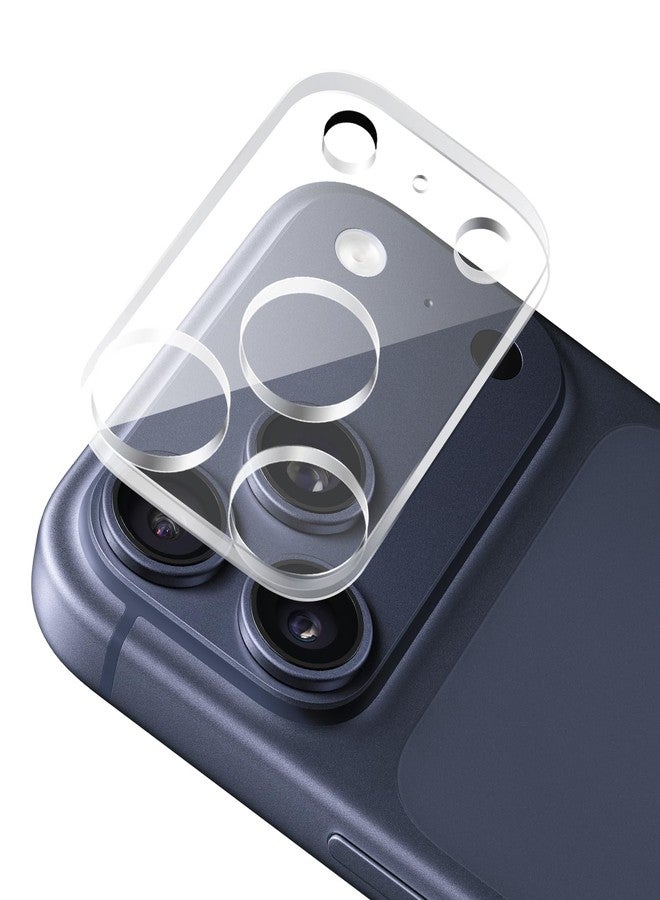 FanTEK Camera Lens Protector for iPhone 17 Pro Max, 9H Tempered Glass Camera Screen Cover, Ultra HD Clear Acrylic Full Coverage Guard, Case Friendly - Image 1