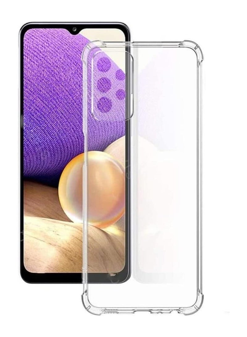Samsung Galaxy A13 4G Clear Cover Case soft TPU Transparent Silicone Gel Back Protective Case shock Absorbent Reinforced Corner - Image 1