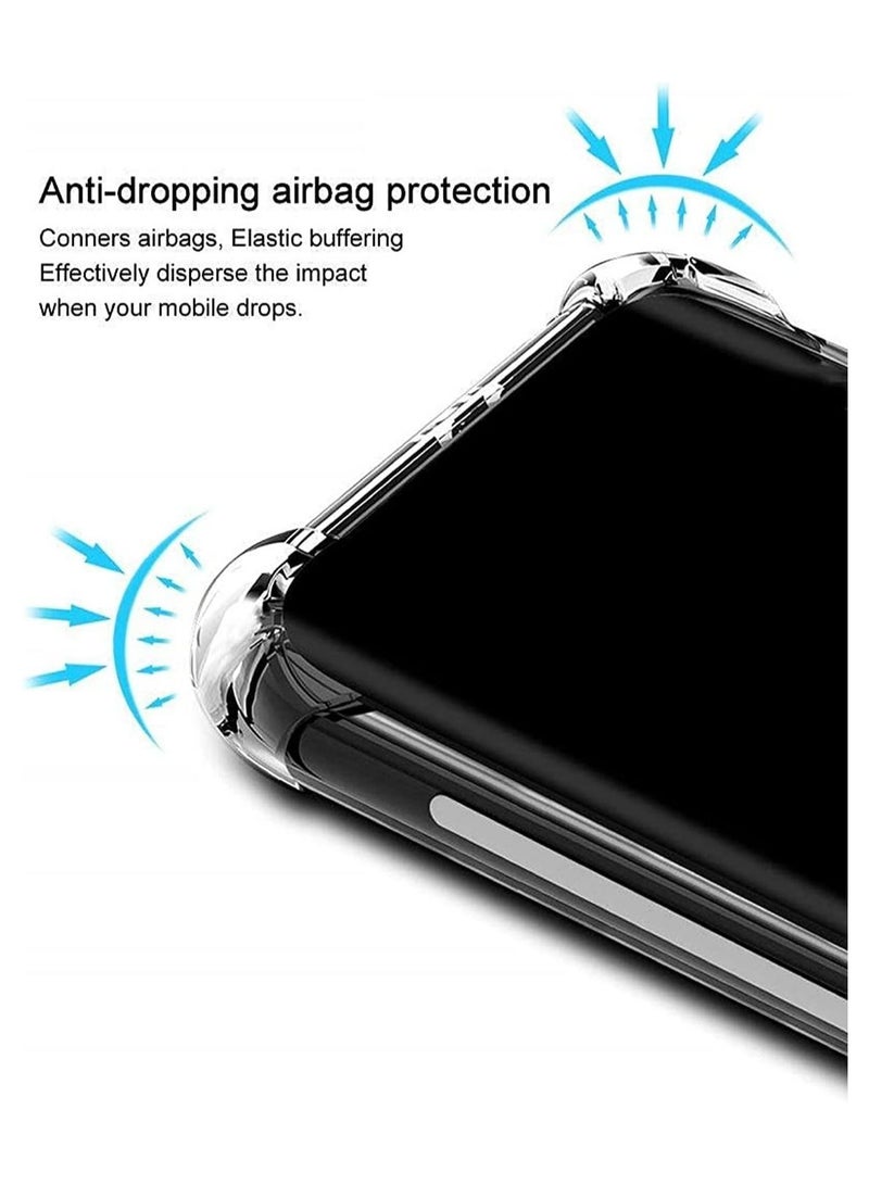 Samsung Galaxy A13 4G Clear Cover Case soft TPU Transparent Silicone Gel Back Protective Case shock Absorbent Reinforced Corner - Image 4