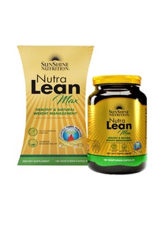 SUNSHINE NUTRITION نوترا لين ماكس يعزز الهضم الصحي - 180 كبسولة  - Image 1