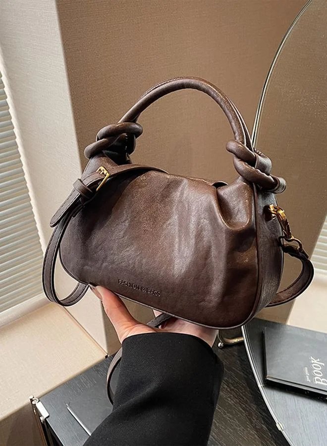 Take Two Solid Handbag with Adjustable Strap