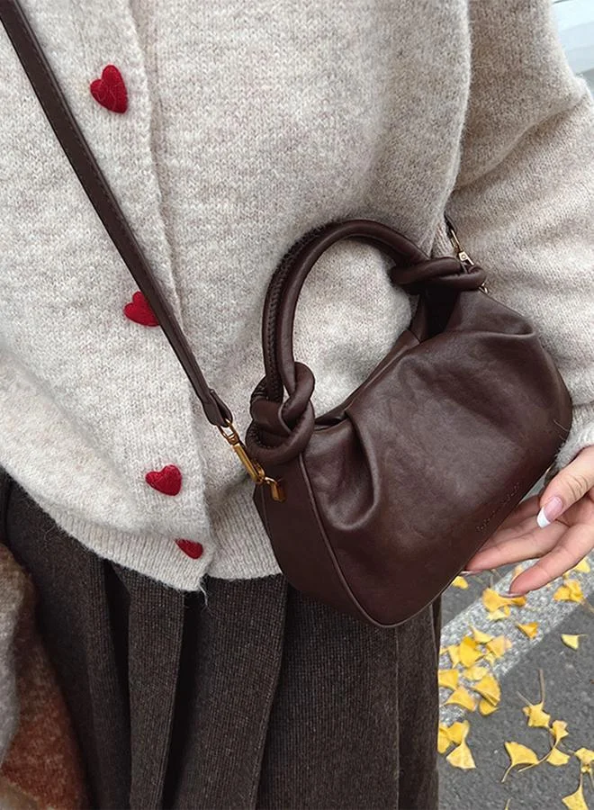 تايك تو شنطة يد سادة بحمالة كتف قابلة للتعديل