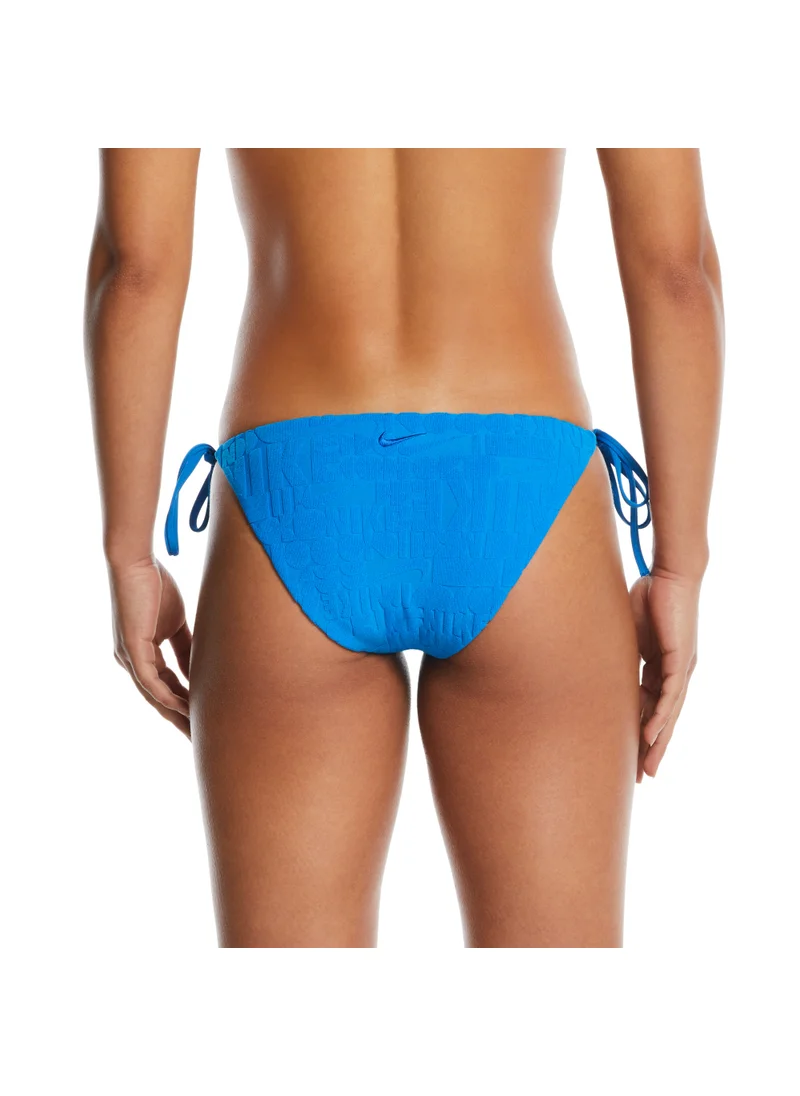 Nike Women's Swim Retro Flow Tie String Bikini Bottom