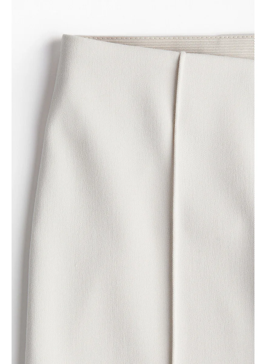 H&M Flared Crease-Leg Trousers