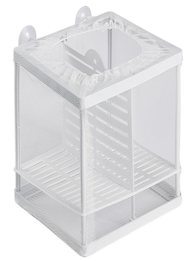 باوفلي شبكة تربية أسماك الزينة من باوفلاي مع شبكة نايلون وأكواب شفط - صندوق عزل صغير لصغار الأسماك والروبيان - Image 1