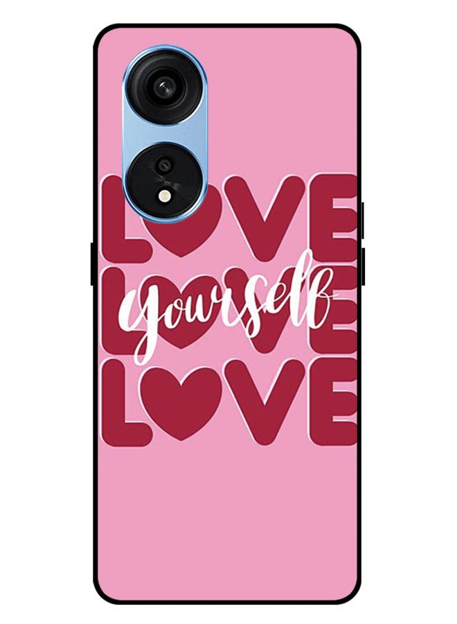 الصيد العين غطاء حماية مطبوع لهاتف Oppo A1 PRO - ويني ذا بوه - Image 1