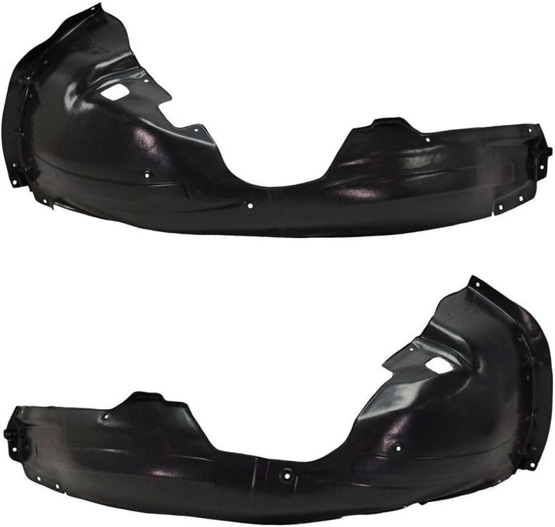 Upgraded general grade quality FZJDSD 2PCS Black Front Driver & Passenger Side Fender Liner 86812H9000, 86811H9000 Compatible with Kia Rio Sedan Hatchback 2018-2023 Globally trusted affordable quality - Image 3