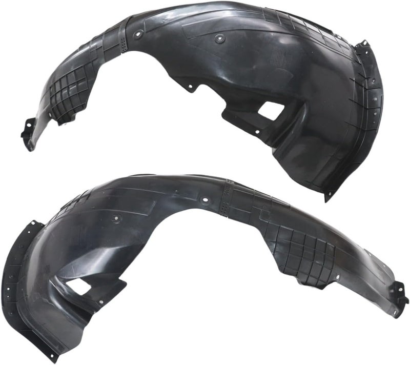 Upgraded general grade quality FZJDSD 2PCS Black Front Driver & Passenger Side Fender Liner 86812H9000, 86811H9000 Compatible with Kia Rio Sedan Hatchback 2018-2023 Globally trusted affordable quality - Image 2