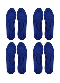 4 Pair of  Memory Foam Cushion Running Shoe Insoles