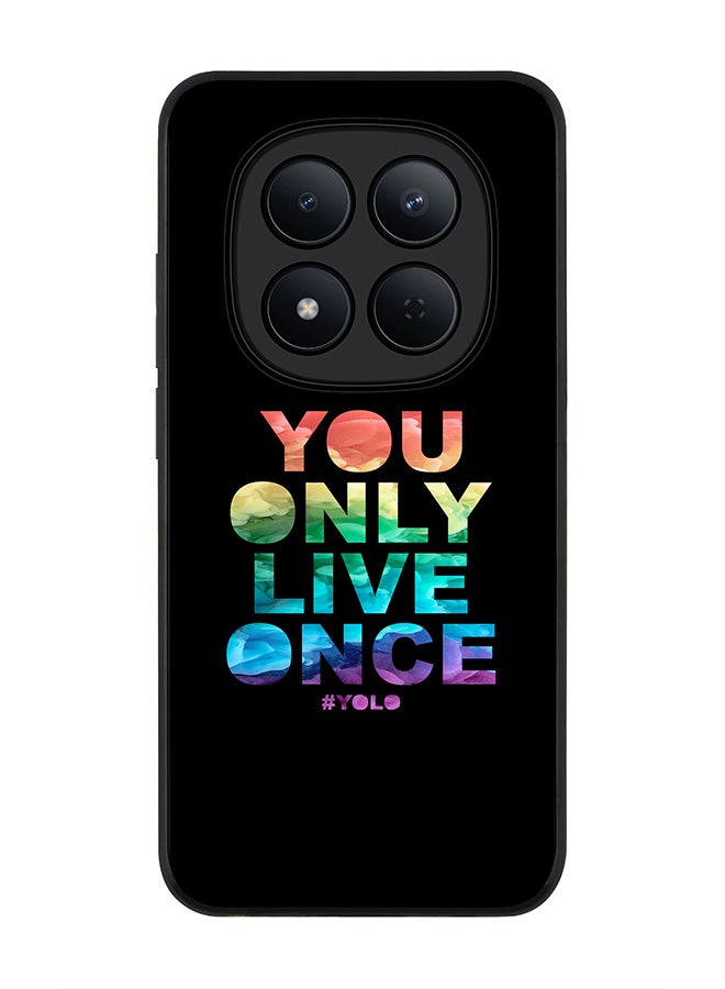 Stylizedd For Xiaomi Redmi Note 15 Pro 5G Case,Slim fit Camera Protection, Shockproof Thin Phone cover  - YOLO - Image 1