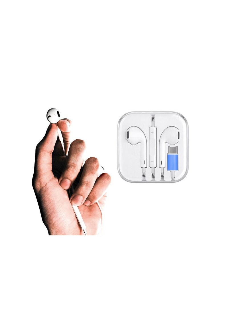 Foxconn Foxconn Earphone Wired Type C  Earphones With Microphone  - Image 1