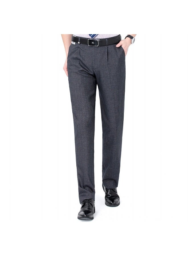 Shougu Men's Fashionable Casual Business Suit Pants  - Image 1