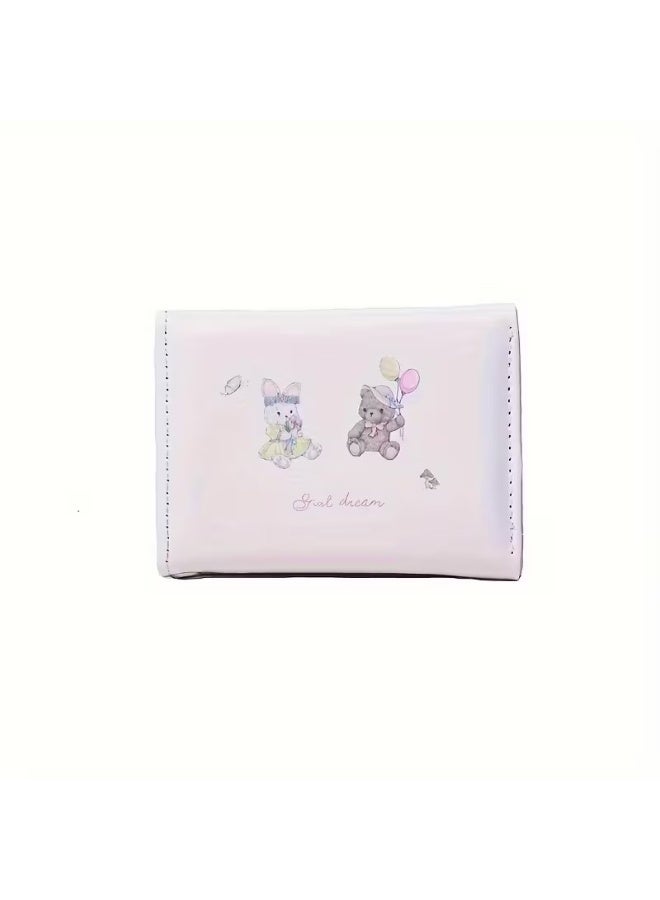 Goolsky Cute Original Design Wallet Featuring a Rabbit And Bear from The Spring Picnic Series, with Multiple Card Slots, Perfect As a Holiday Gift - Image 5