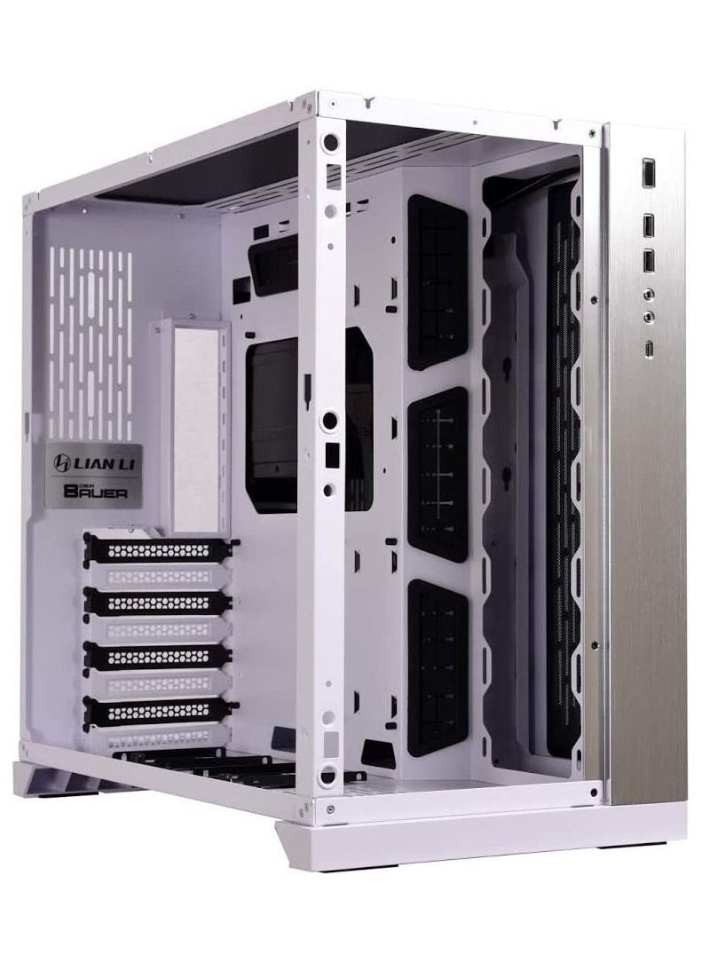 LIAN LI - Lian Li 011 Dynamic Tempered Glass On The Front Chassis Body Secc Atx Mid Tower Gaming Computer Case White - Image 1