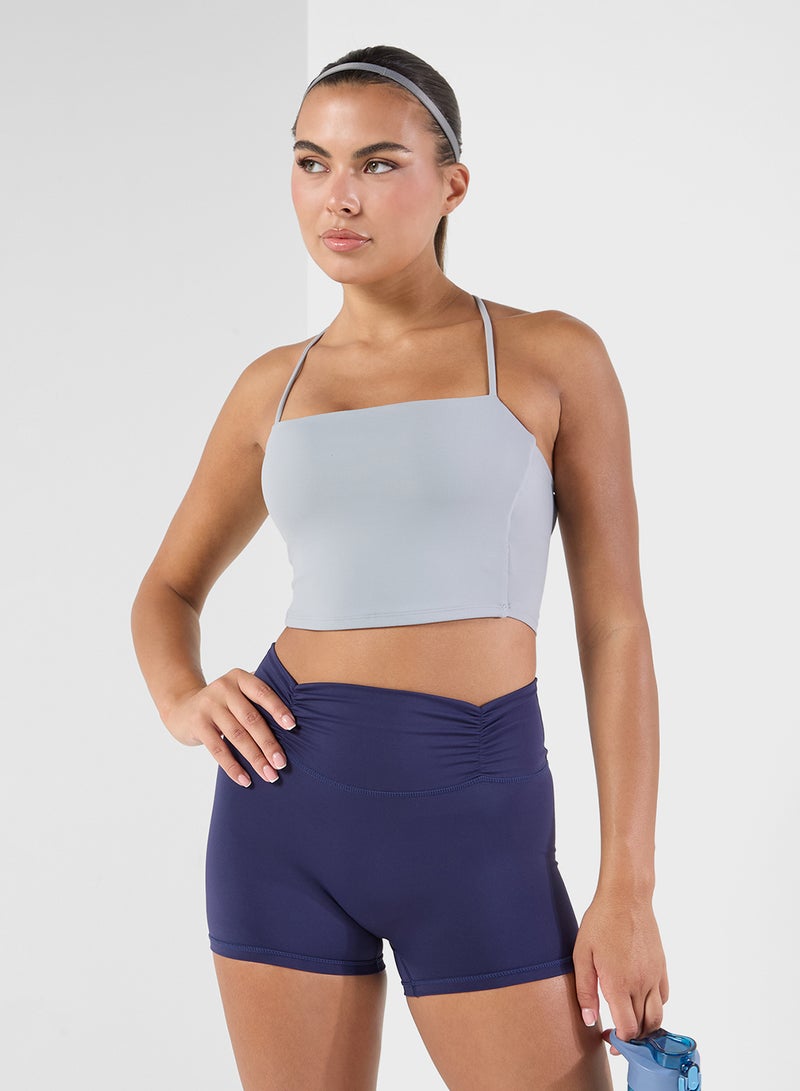 فورورد بلوزة كامي بتصميم نحت مع فتحة خلفية - Image 1