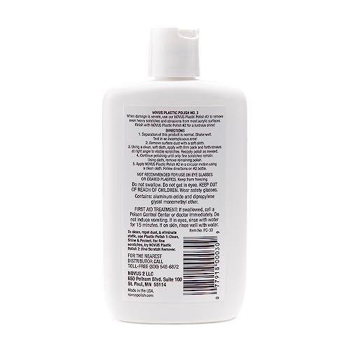 NOVUS 7082 | Heavy Scratch Remover #3 | 8 Ounce Bottle - Image 2