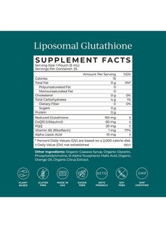 Cymbiotika Glutathione with PQQ & CoQ10, Liposomal Delivery, Reduced Glutathione Supplement 150 mg, for Energy, Gut Health & Immune Support, Natural Antioxidant for Men & Women, Citrus Berry, 25 Pack  - Image 5