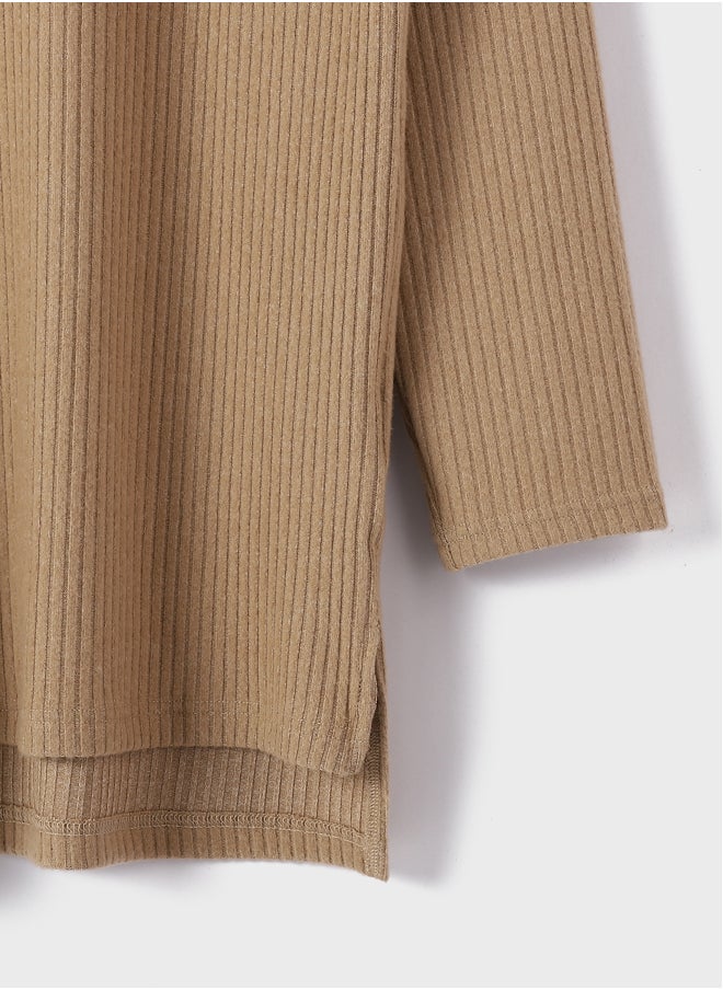 LC WAIKIKI Turtle Neck Regular Long Sleeve Women's Tunic  - Image 4