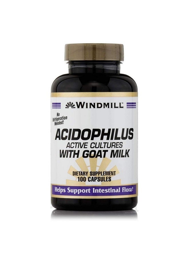 WINDMILL Acidophilus W/Goat Milk Caps 100 Windmill - Image 2