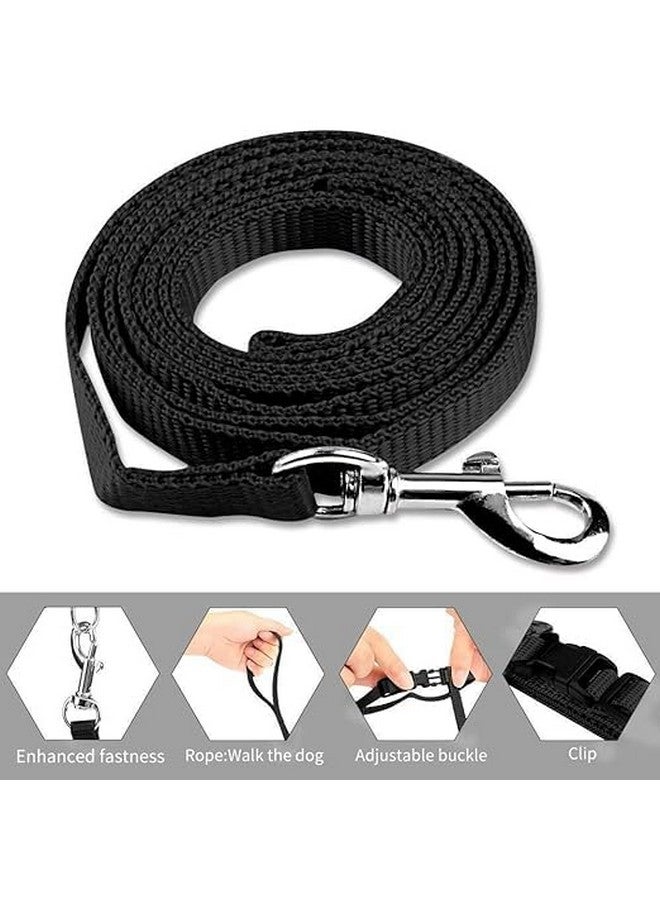 حزام نايلون مطبوع مع مقود وخطاف قابل للتعديل ومجموعة حزام الجسم للقطط والقطط الصغيرة للمشي في الهواء الطلق والتدريب (قد يختلف اللون، عبوة من قطعة واحدة) - Image 5