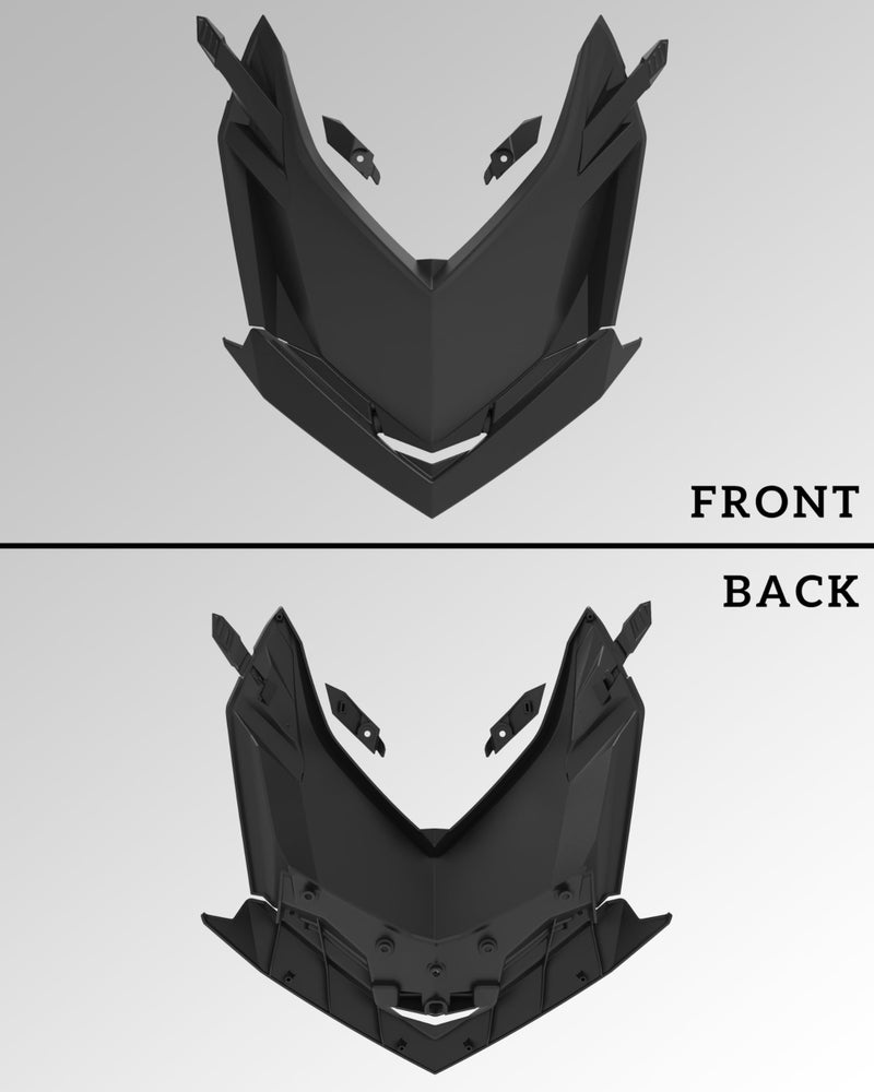 SAUTVS Front Deflector Replacement Lid for Spark, Front Upper Storage Cargo Bin Cover Lid Deflector Lid Kit for Sea-Doo Spark 2014-2023, Sea-Doo Spark TRIXX 2017-2023, Replace #295100864, 295100870 - Image 5