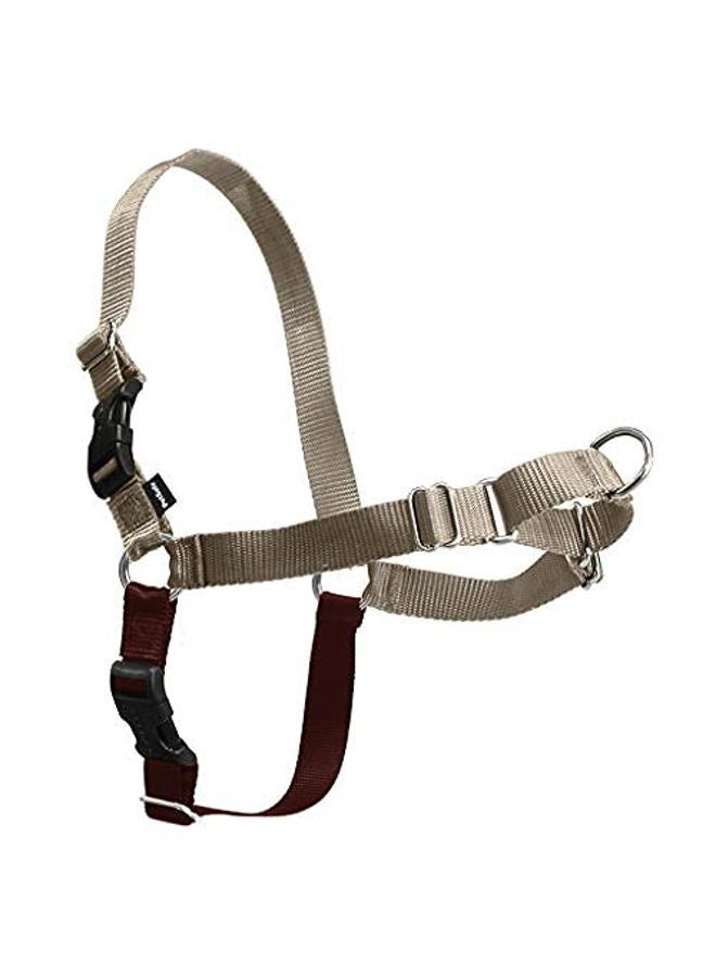 PetSafe Easy Walk No-Pull Dog Harness - The Ultimate Harness to Help Stop Pulling - Take Control & Teach Better Leash Manners - Helps Prevent Pets Pulling on Walks, Large, Fawn/Brown - Image 4