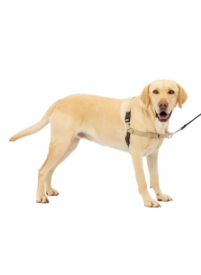 PetSafe Easy Walk No-Pull Dog Harness - The Ultimate Harness to Help Stop Pulling - Take Control & Teach Better Leash Manners - Helps Prevent Pets Pulling on Walks, Large, Fawn/Brown - Image 1