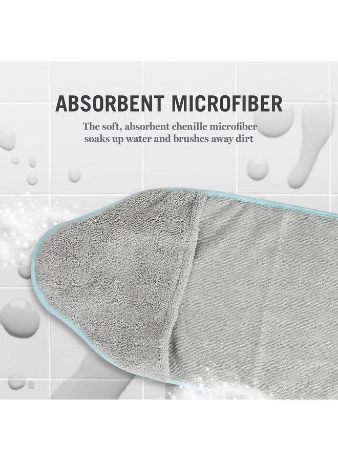 Martha stewart Martha Stewart - Multi-Functional Shammy Drying Towel w/TPR paw | Elegant Dog Grooming Tool for Drying & Massaging| Absorbent Microfiber Dog Grooming Drying Cloth for Pets with Hand Pockets  - Image 4