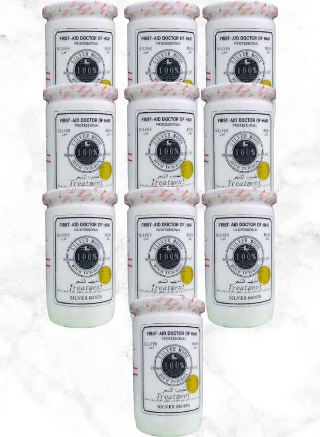 Silver Moon 10 Pieces First Aid Doctor Of Hair Treatment 800ml