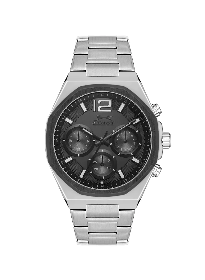 Slazenger Slazenger Men 's Black Dial Multi Function watch - SL.9.2106.2.05