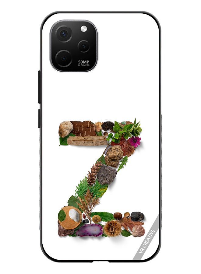 VR CREATIVE Protective Case Cover For Huawei Nova Y61 Alphabet Z Design Multicolour - Image 1