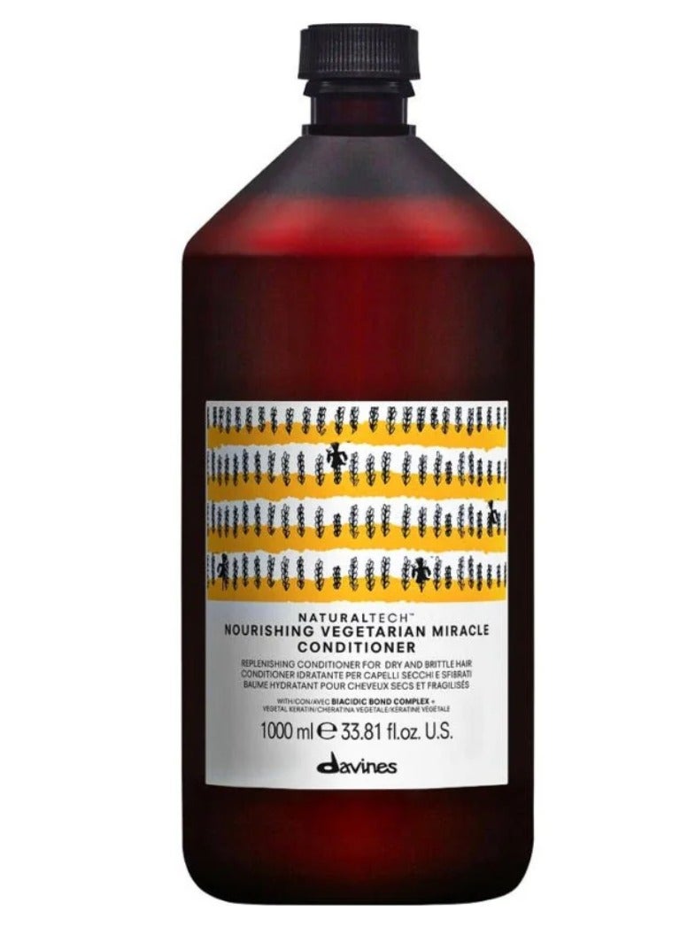 دافينز بلسم دافينيس ناتشورال تيك المغذي النباتي المعجزة للشعر الجاف 1000 مل - Image 1