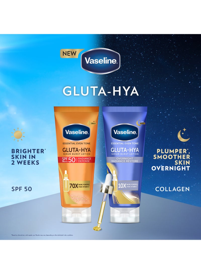 Gluta-Hya Serum Burst Lotion  Hyaluronic Acid and Collagen 200ml